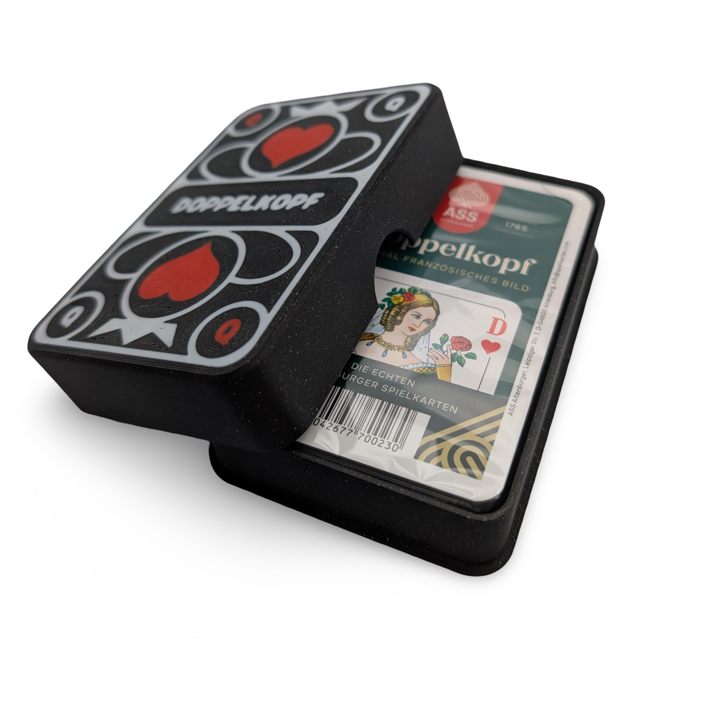 Kartenbox für Doppelkopf